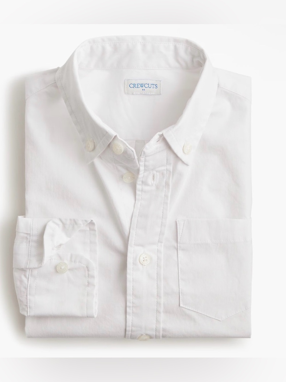Crewcuts boys’ white button down shirt - Size 10